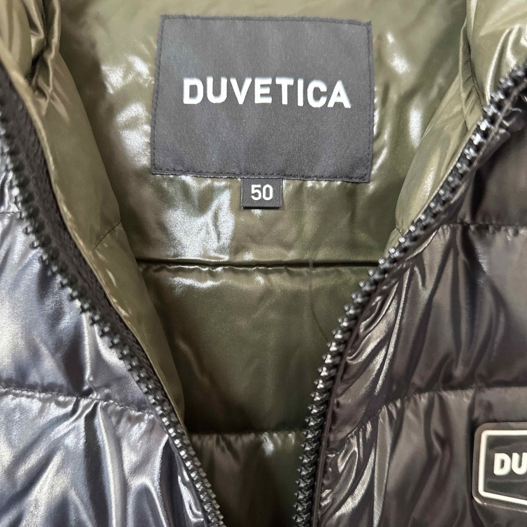 DUVETICA(デュベティカ)の新品　デュベティカ　ダウンジャケット　ブラック　サイズ50 メンズのジャケット/アウター(ダウンジャケット)の商品写真