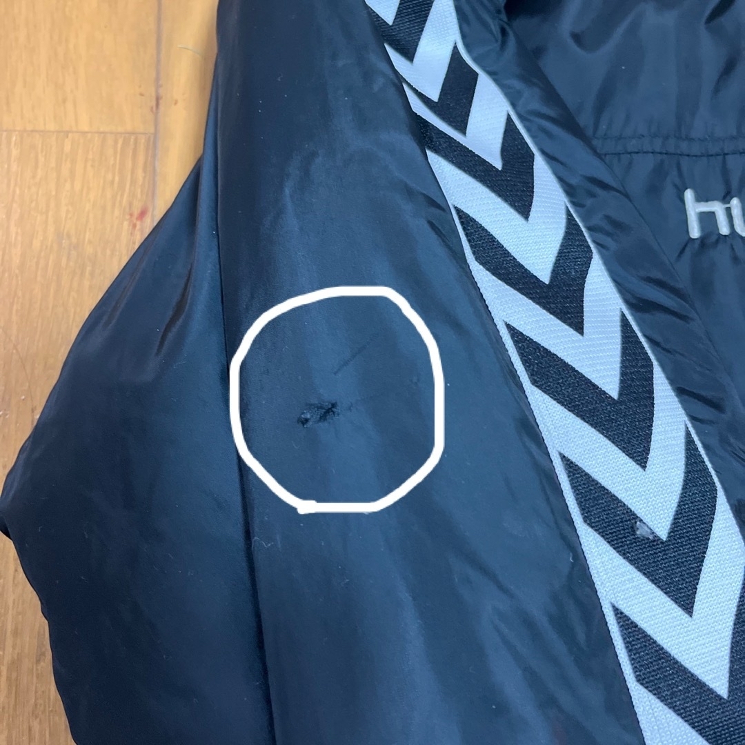 hummel(ヒュンメル)のhummelベンチコート大人Ｌサイズ レディースのジャケット/アウター(ロングコート)の商品写真