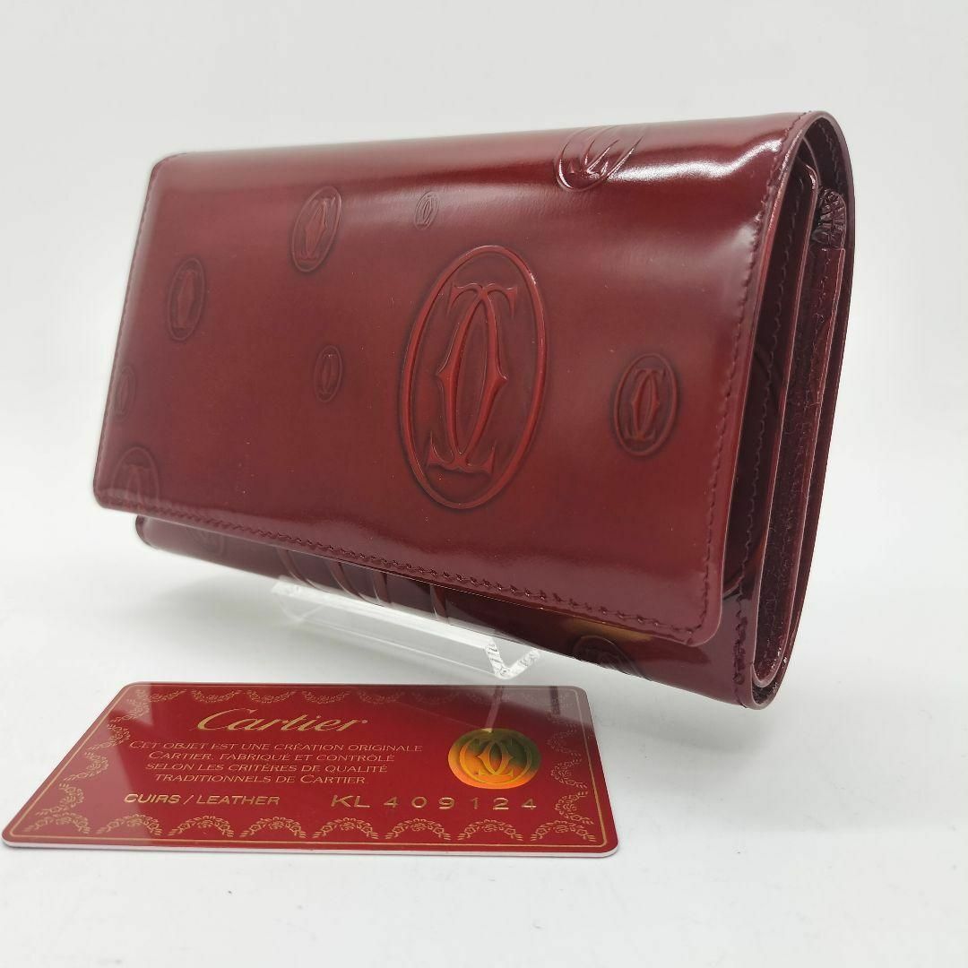 独特の上品 新品同様‼️ 財布 二つ折り財布 ハッピーバースデー 独特の上品 新品同様‼️ 財布 二つ折り財布 ハッピーバースデー