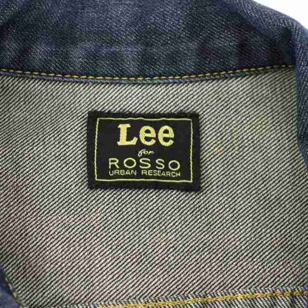 Lee(リー)のリー アーバンリサーチ ロッソ 別注 デニム ジャケット Gジャン 38 M 紺 レディースのジャケット/アウター(その他)の商品写真