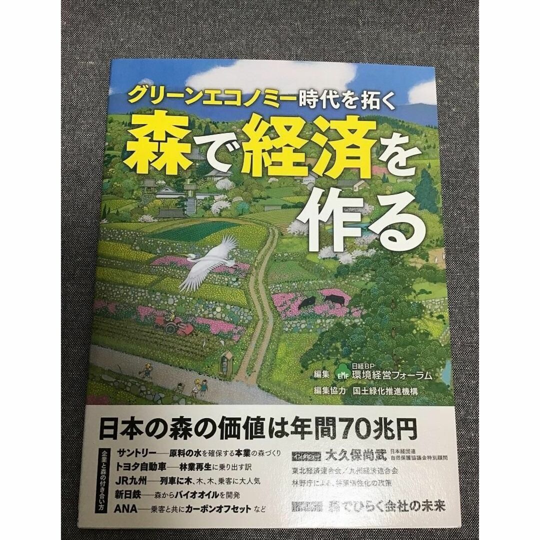 グリーンエコノミー 　時代を拓く 森で経済を作る　日経BP環境経営フォーラム エンタメ/ホビーの本(ビジネス/経済)の商品写真