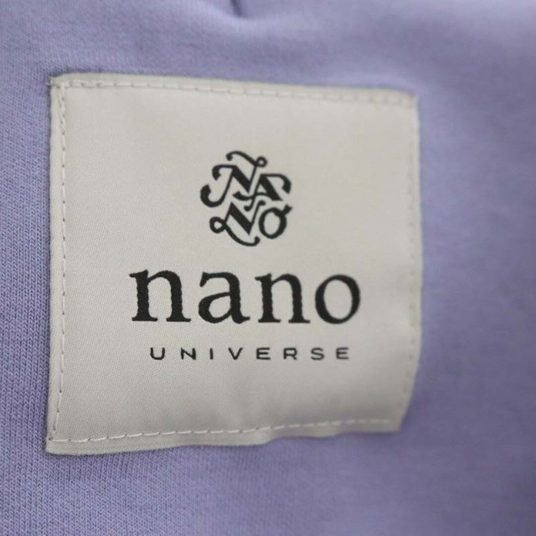 nano・universe(ナノユニバース)のナノユニバース ダンボールノーカラーコート アウター ロング Vネック レディースのジャケット/アウター(その他)の商品写真