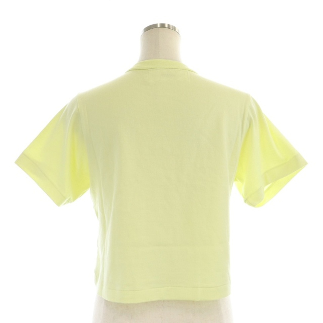 other(アザー)のジェーンスミス 23SS 半袖Tシャツ カットソー クロップド 36 黄色 レディースのトップス(Tシャツ(半袖/袖なし))の商品写真