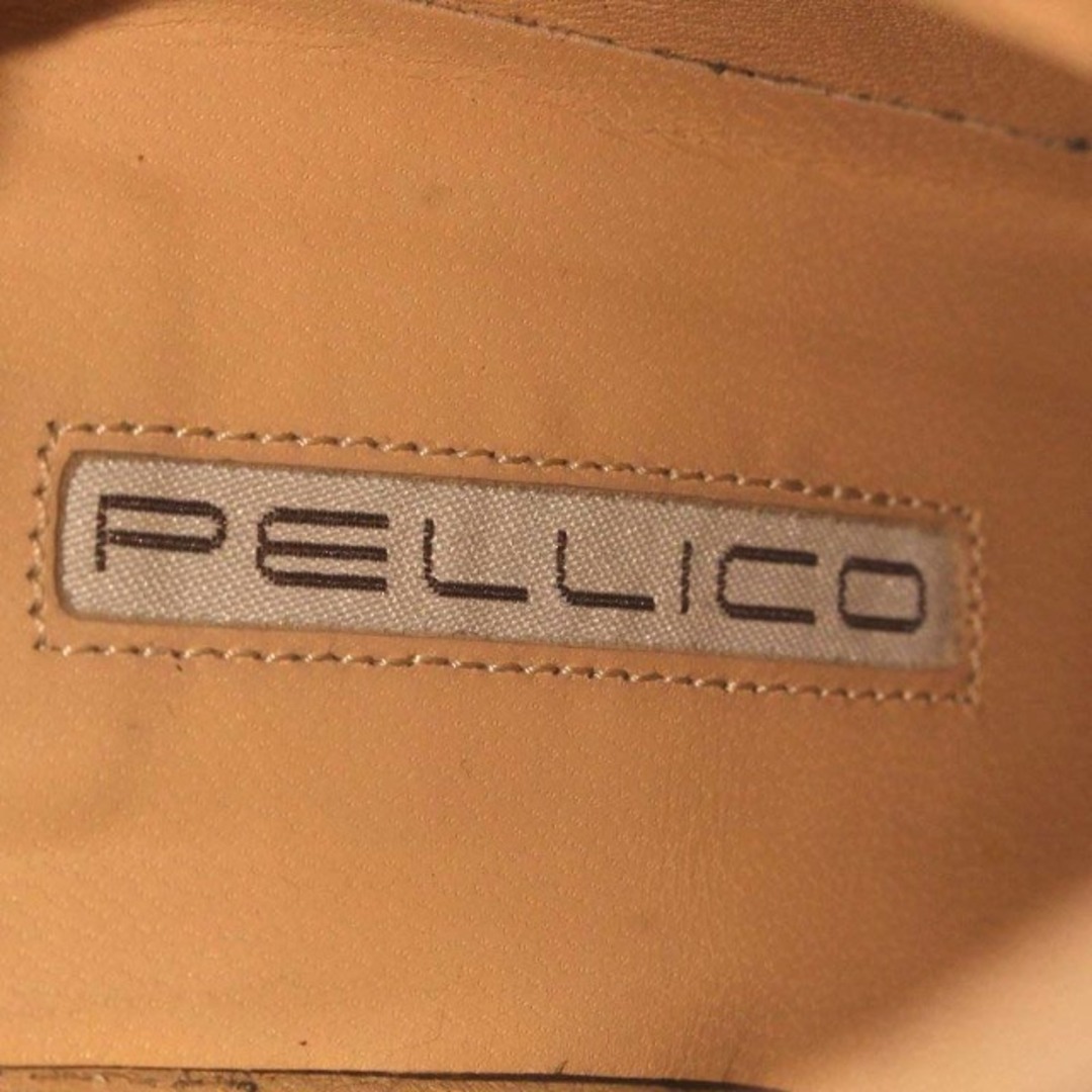 PELLICO(ペリーコ)のペリーコ ブーティ ブーツ ショート ピンヒール ベルトモチーフ 35.5  黒 レディースの靴/シューズ(ブーツ)の商品写真