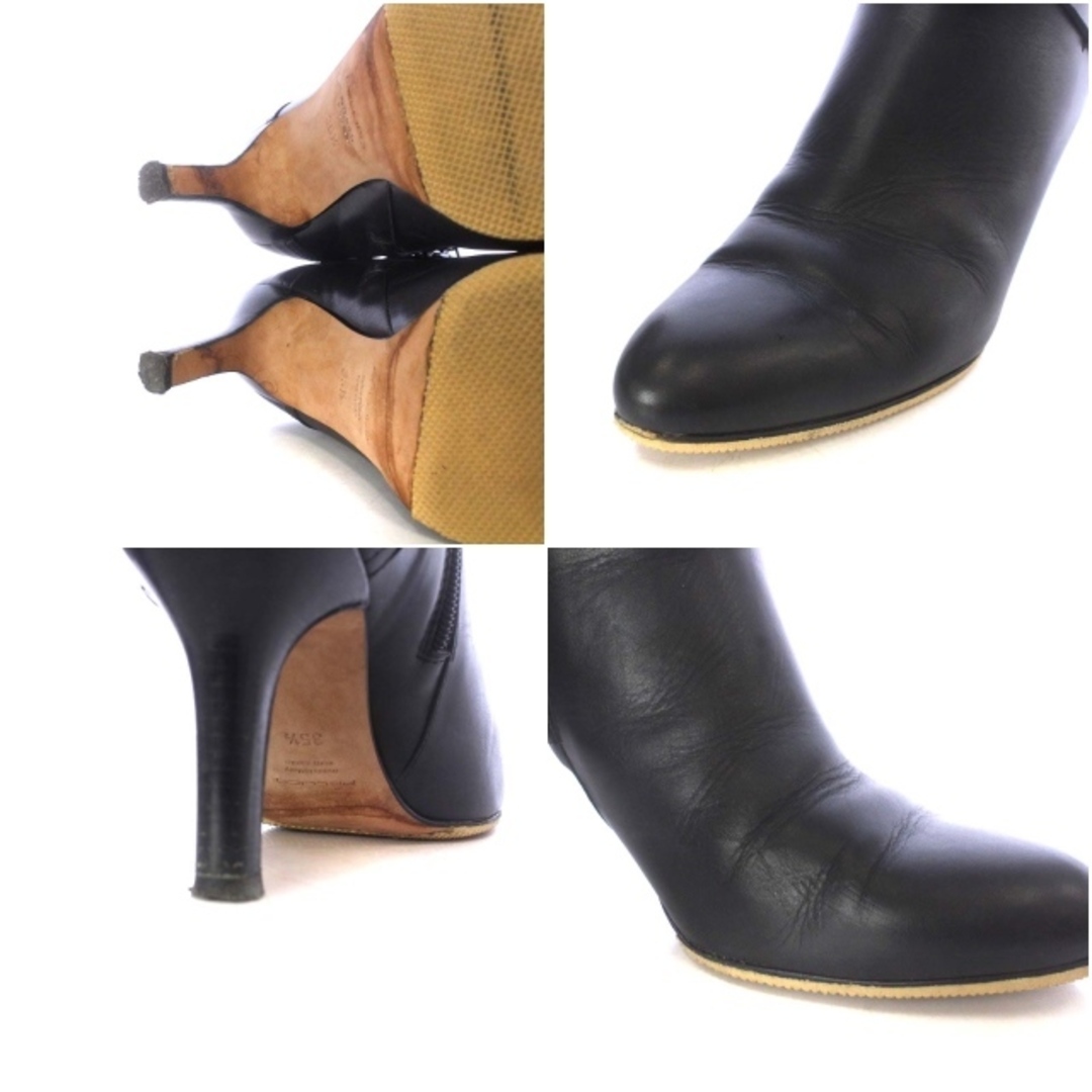 PELLICO(ペリーコ)のペリーコ ブーティ ブーツ ショート ピンヒール ベルトモチーフ 35.5  黒 レディースの靴/シューズ(ブーツ)の商品写真