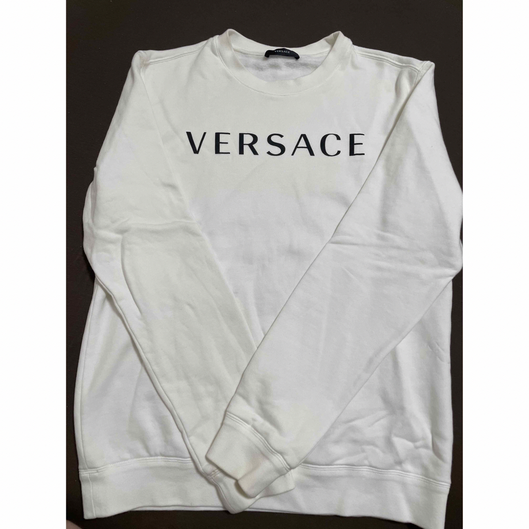 VERSACE - 最終値下げ！美品！ヴェルサーチ バックプリント スウェット