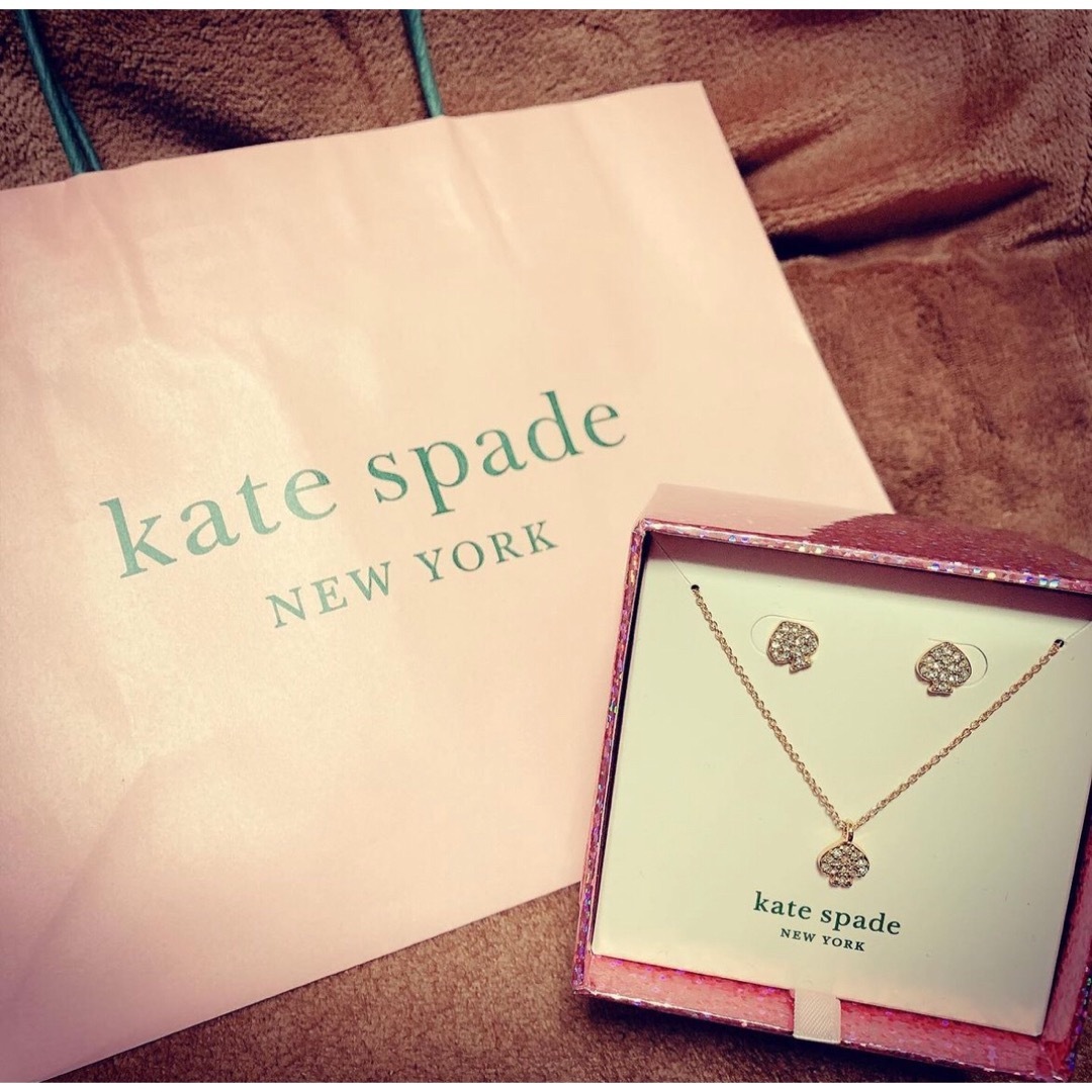 kate spade new york(ケイトスペードニューヨーク)のKate spade ピアス ネックレス レディースのアクセサリー(ネックレス)の商品写真