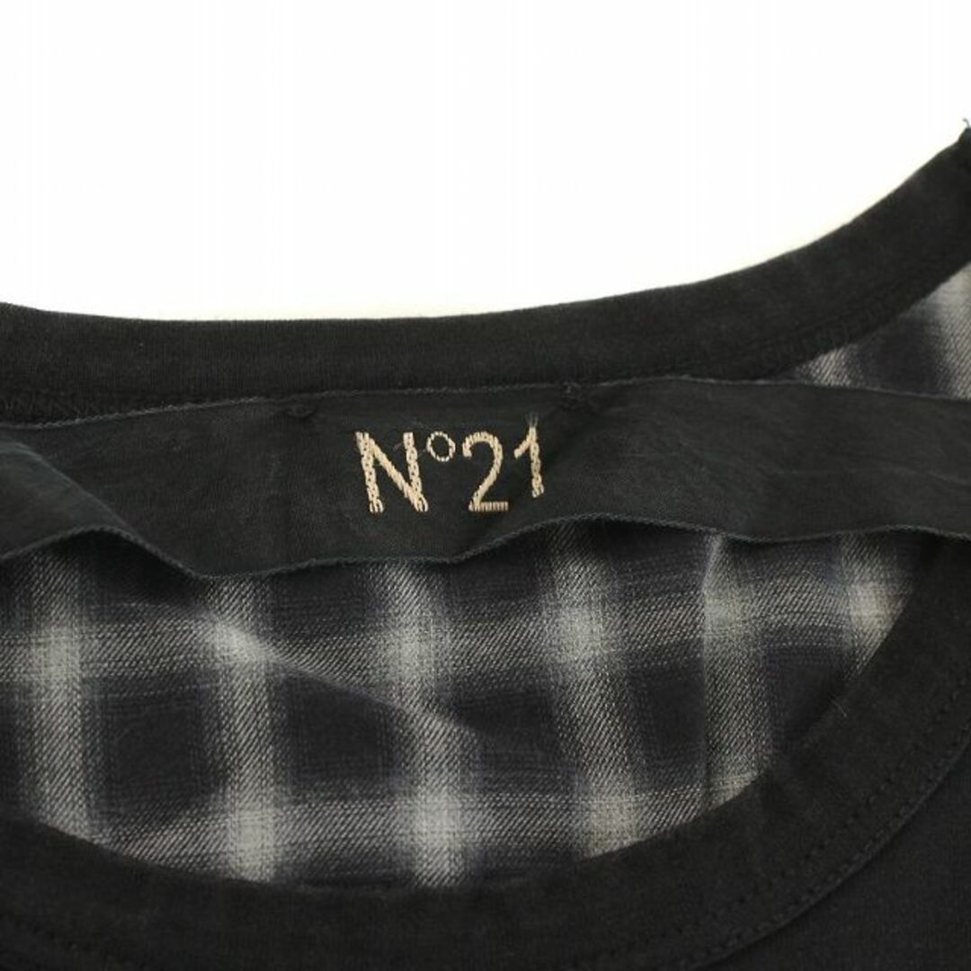 N°21 - ヌメロヴェントゥーノ N°21 Tシャツ カットソー 半袖 チェック