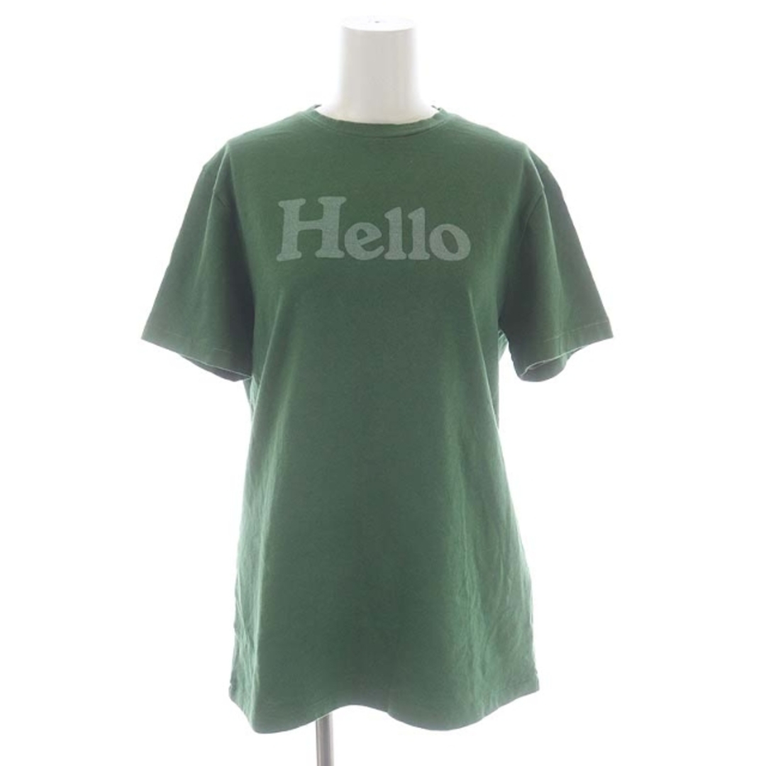 マディソンブルー 23SS  HELLO CREW NECK TEE Tシャツ665cm袖丈