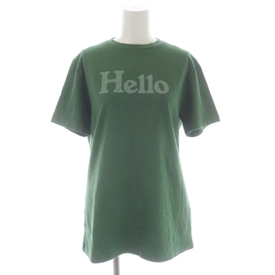 MADISONBLUE(マディソンブルー)のマディソンブルー 23SS  HELLO CREW NECK TEE Tシャツ レディースのトップス(Tシャツ(半袖/袖なし))の商品写真