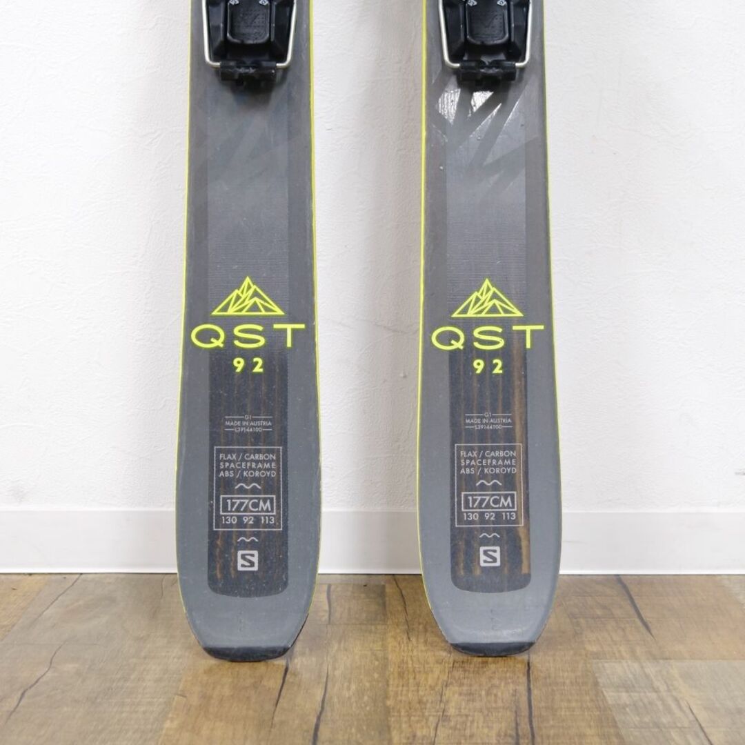 SALOMON - サロモン SALOMON 山スキー QST 92 177cm センター SALOMON - サロモン SALOMON 山スキー QST 92 177cm センター