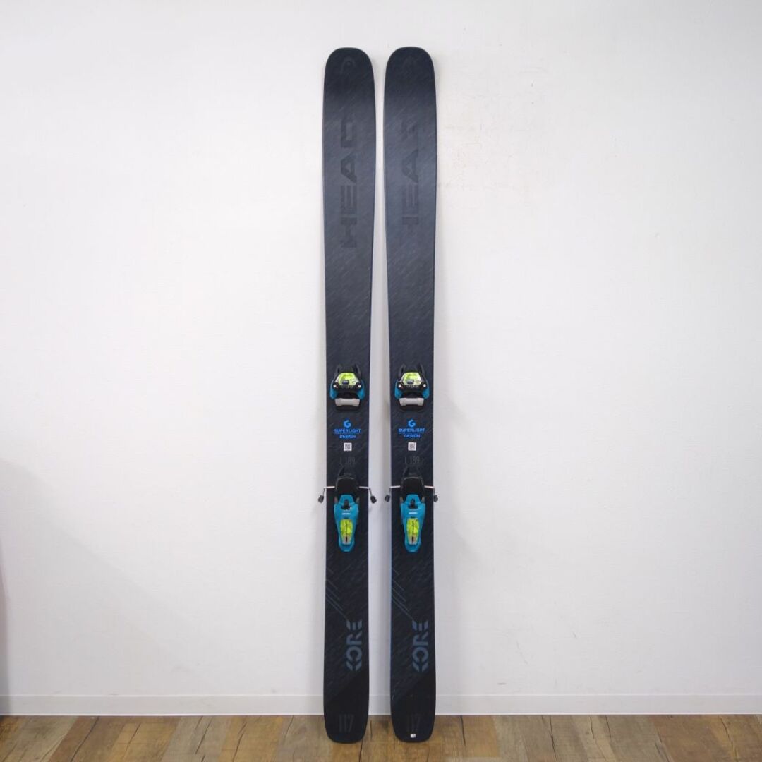 HEAD - 美品 ヘッド HEAD KORE117 コア 189cm センター117mm HEAD - 美品 ヘッド HEAD KORE117 コア 189cm センター117mm