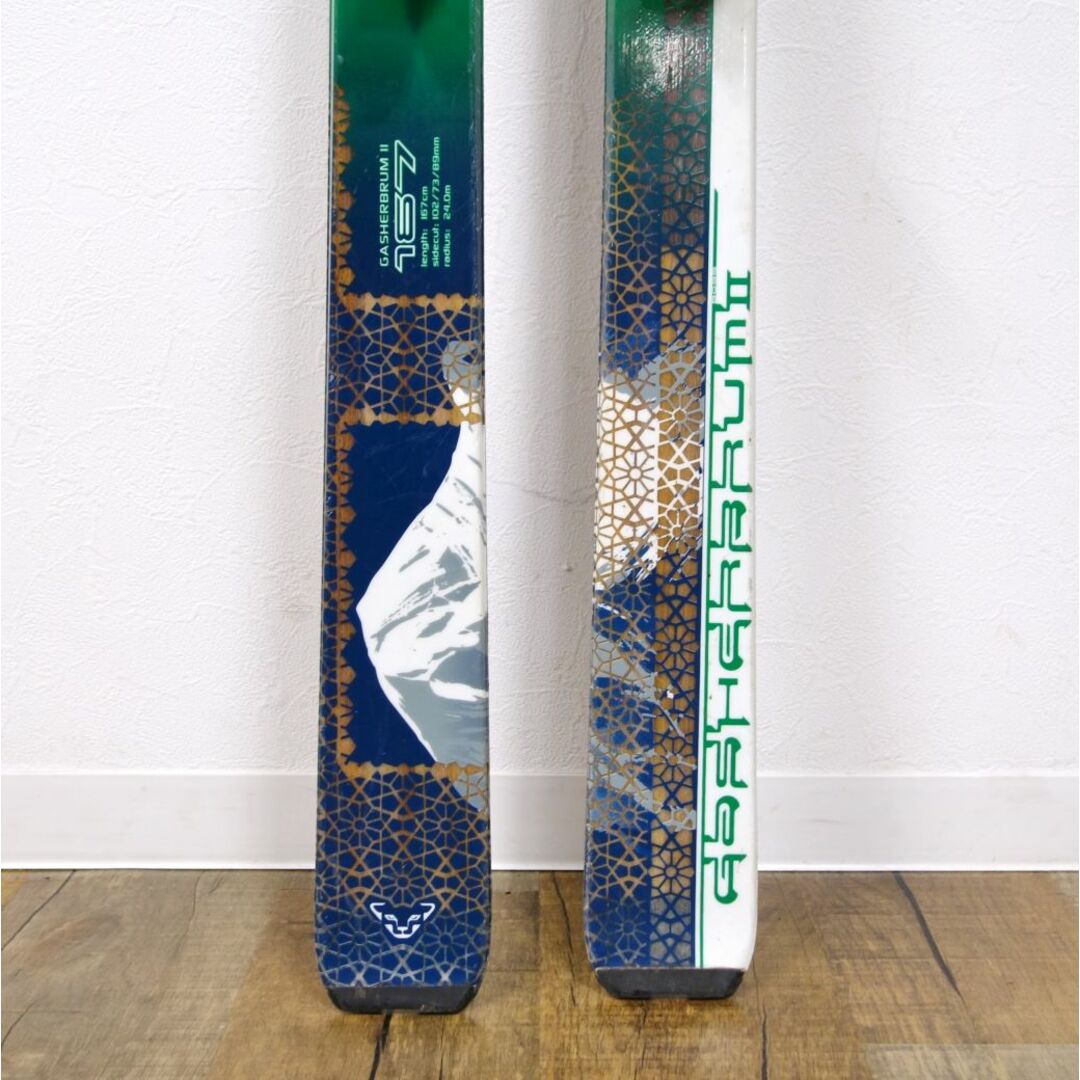 ディナフィット DYNAFIT 山スキー GASHERBRUM Ⅱ 167cm 73mm ディナフィット DYNAFIT 山スキー GASHERBRUM Ⅱ 167cm 73mm