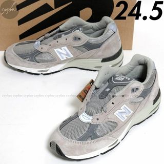 新品 希少 New Balance　W991GL　スニーカー　US7　24㎝