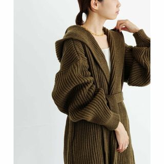 アーバンリサーチ(URBAN RESEARCH)の【MUSGO】『別注』OLDDERBY KNITWEAR*UR Open Front Hoodie(カーディガン)