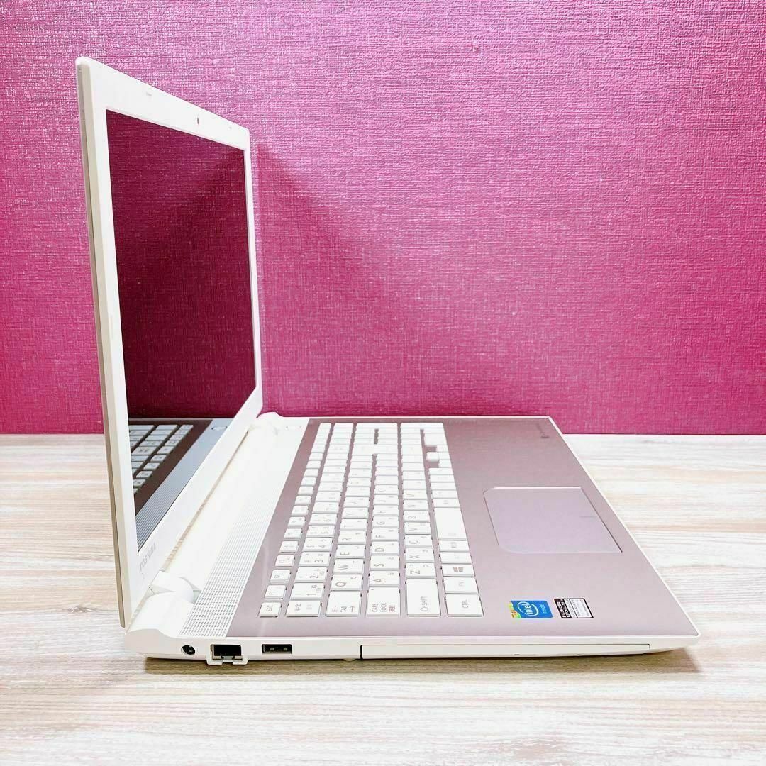 東芝 - 【美品】東芝おしゃれゴールド✨すぐ使えるノートパソコン