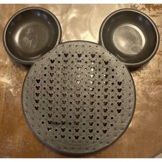 ミッキーマウス(ミッキーマウス)のスケーター　電子レンジでふっくら 餅トレイ ディズニー 日本製 PMO1(調理道具/製菓道具)