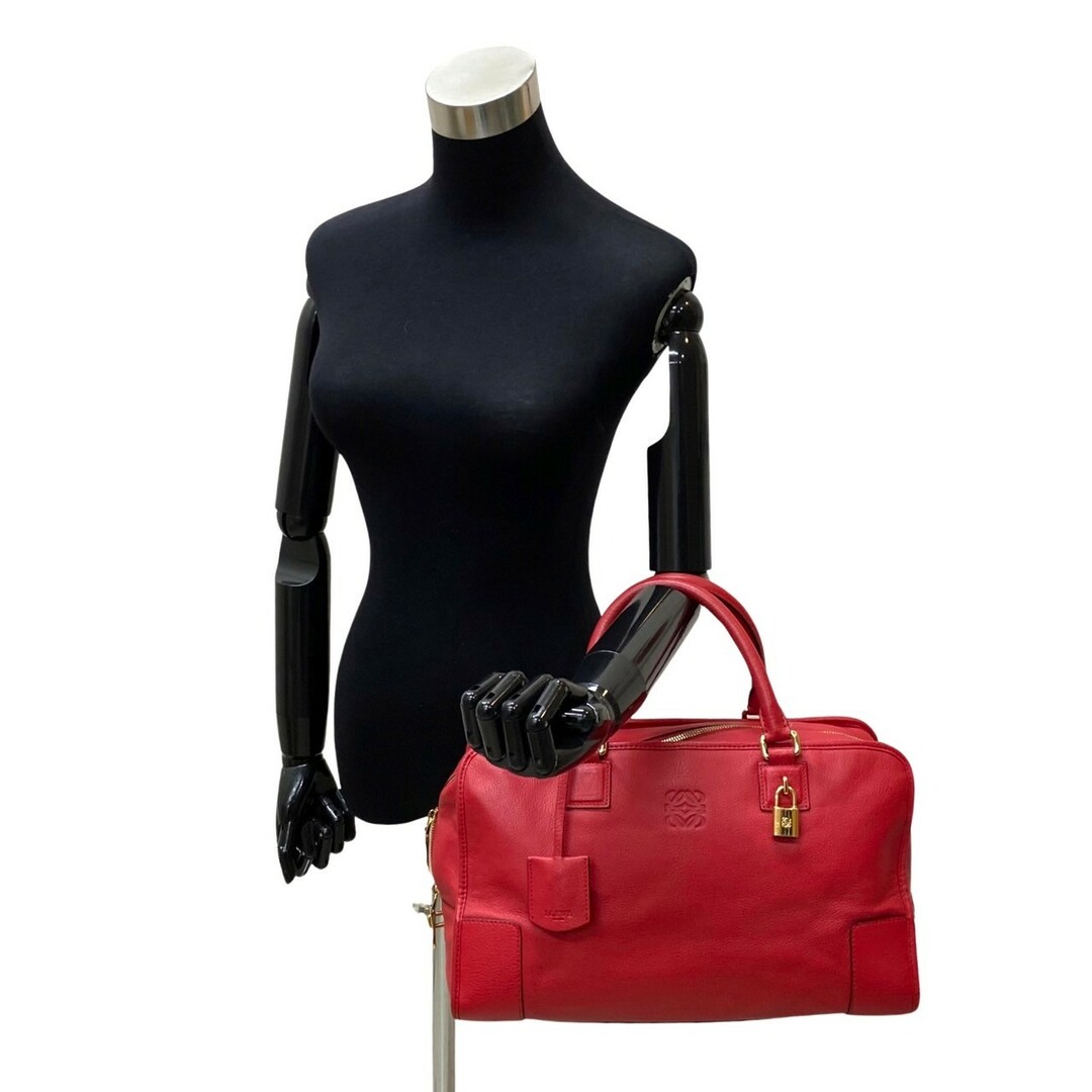 LOEWE - 極 美品 保存袋付 LOEWE ロエベ アマソナ 36 アナグラム ロゴ
