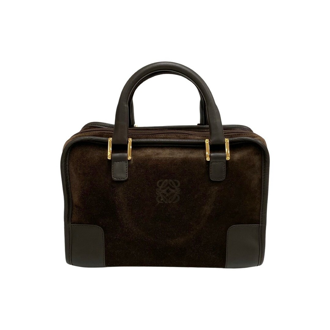 LOEWE - 極 美品 LOEWE ロエベ アナグラム ロゴ アマソナ 28 スエード