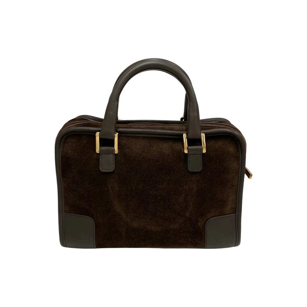 LOEWE - 極 美品 LOEWE ロエベ アナグラム ロゴ アマソナ 28 スエード