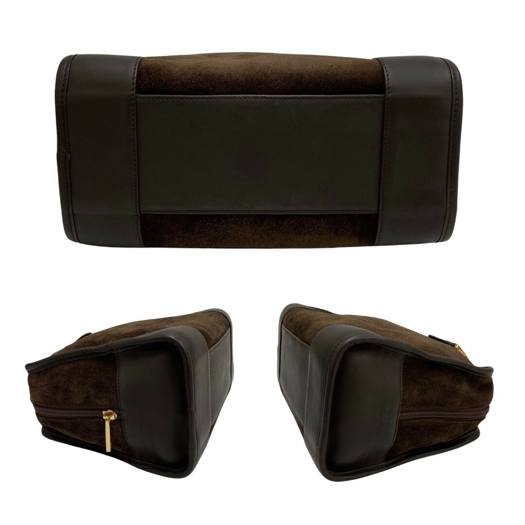 LOEWE - 極 美品 LOEWE ロエベ アナグラム ロゴ アマソナ 28 スエード