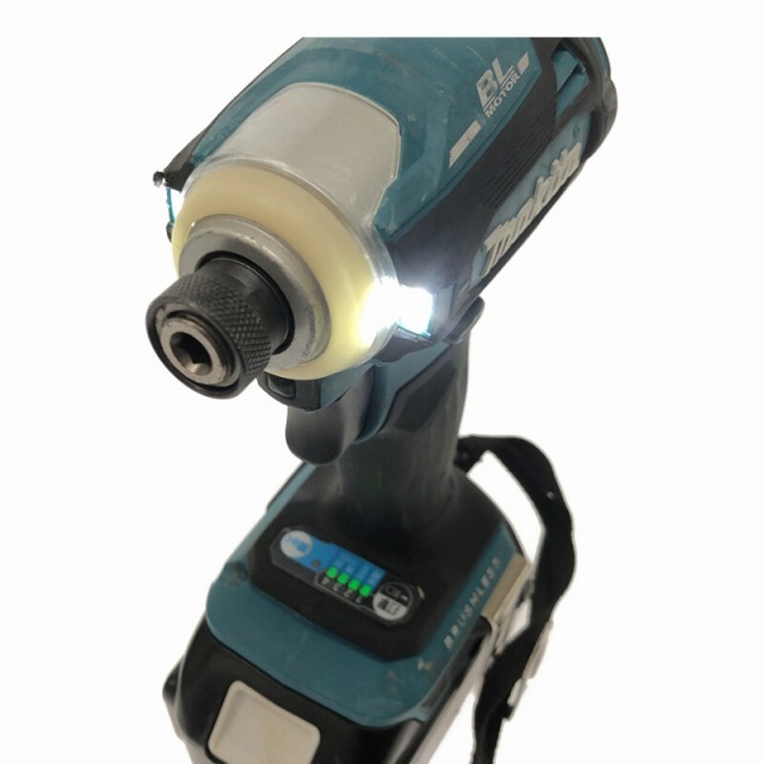 ☆品☆makita マキタ 18V 充電式インパクトドライバー TD172D 青