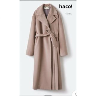 ハコ(haco!)のhaco! さりげなく女を上げてくれるプリーツロングコート(チェスターコート)