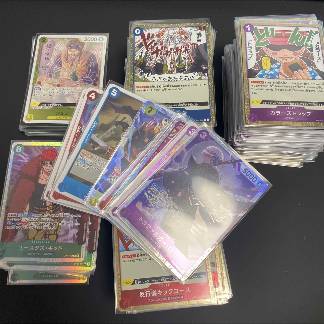 ワンピースカード 引退品 パラレル 構築済みデッキ まとめ売り フラッグシップ
