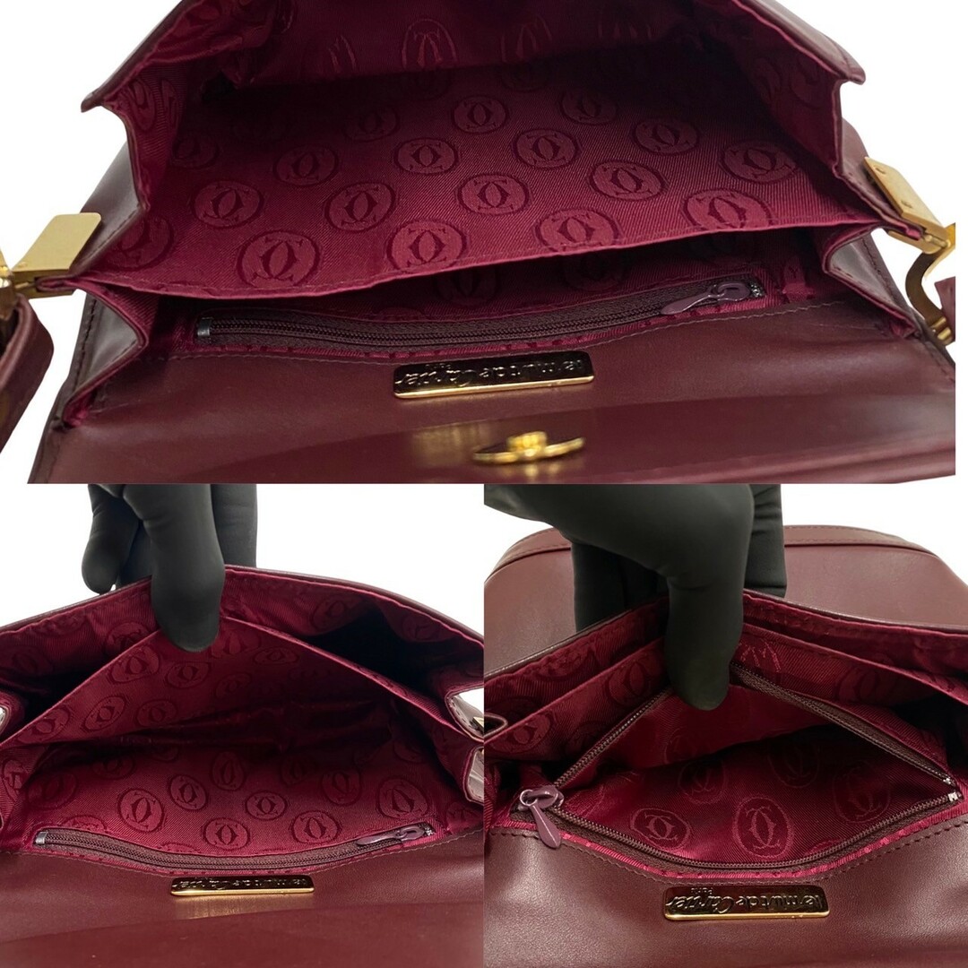 Cartier - 極 美品 保存袋付 CARTIER カルティエ マストライン ロゴ
