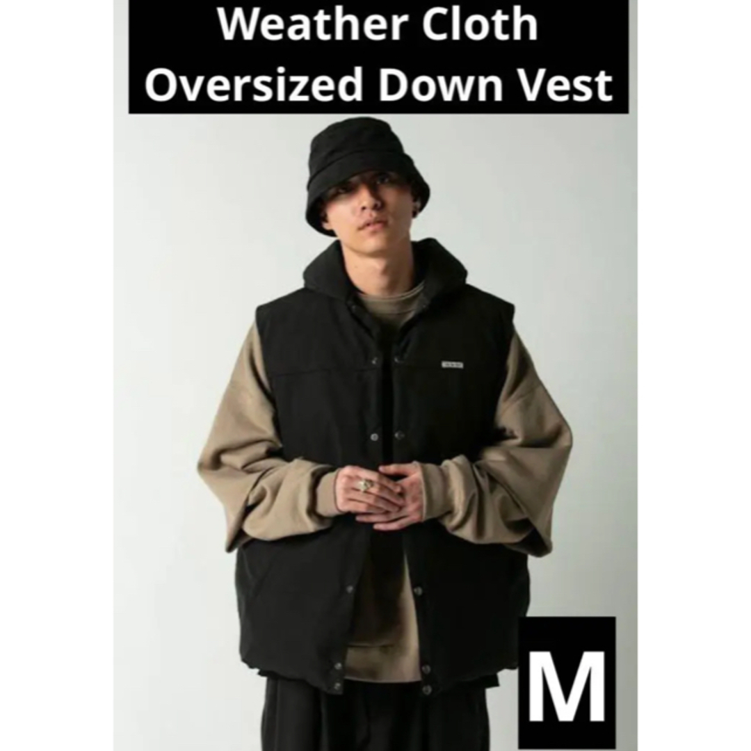 COOTIE(クーティー)のCOOTIE Weather Cloth Oversized Down Vest メンズのジャケット/アウター(ダウンベスト)の商品写真