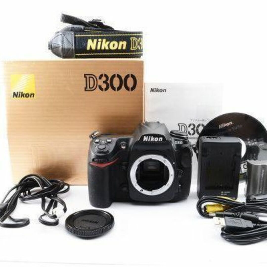 箱付き】 Nikon ニコン D300 ボディ デジタル一眼カメラの通販 by MOCO