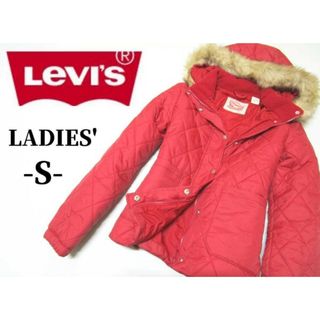 リーバイス(Levi's)のレディースS◇Levi's◇中綿ジャケット 赤(ブルゾン)