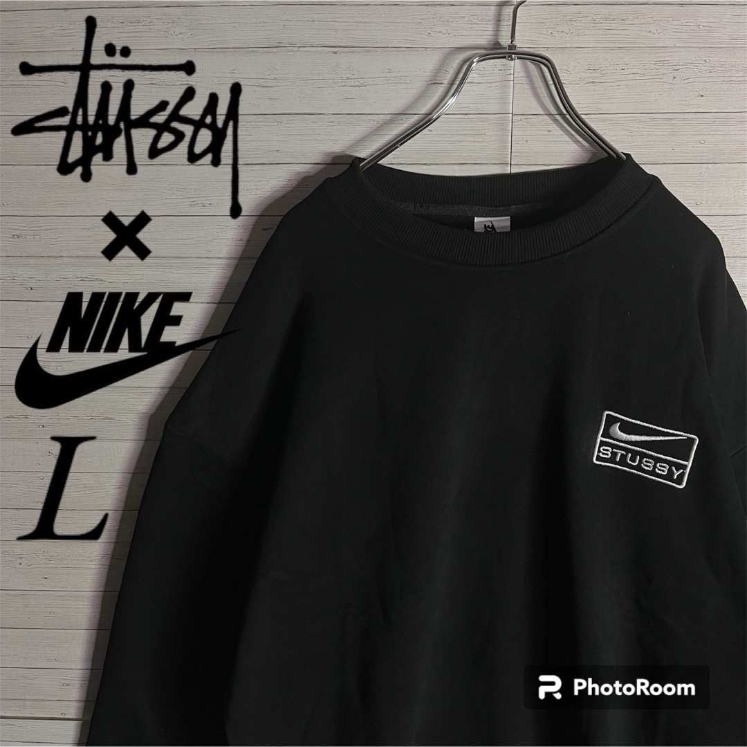 STUSSY - 【希少コラボ】ステューシー×NIKE ワンポイント刺繍ロゴ ...