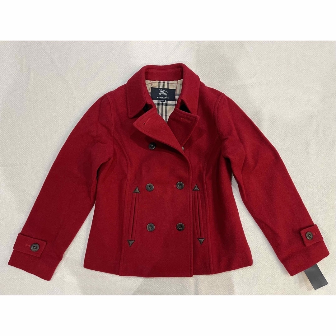 BURBERRY(バーバリー)の■最終値下げ■新品 バーバリーロンドン Ｐコート 150A■ キッズ/ベビー/マタニティのキッズ服女の子用(90cm~)(コート)の商品写真