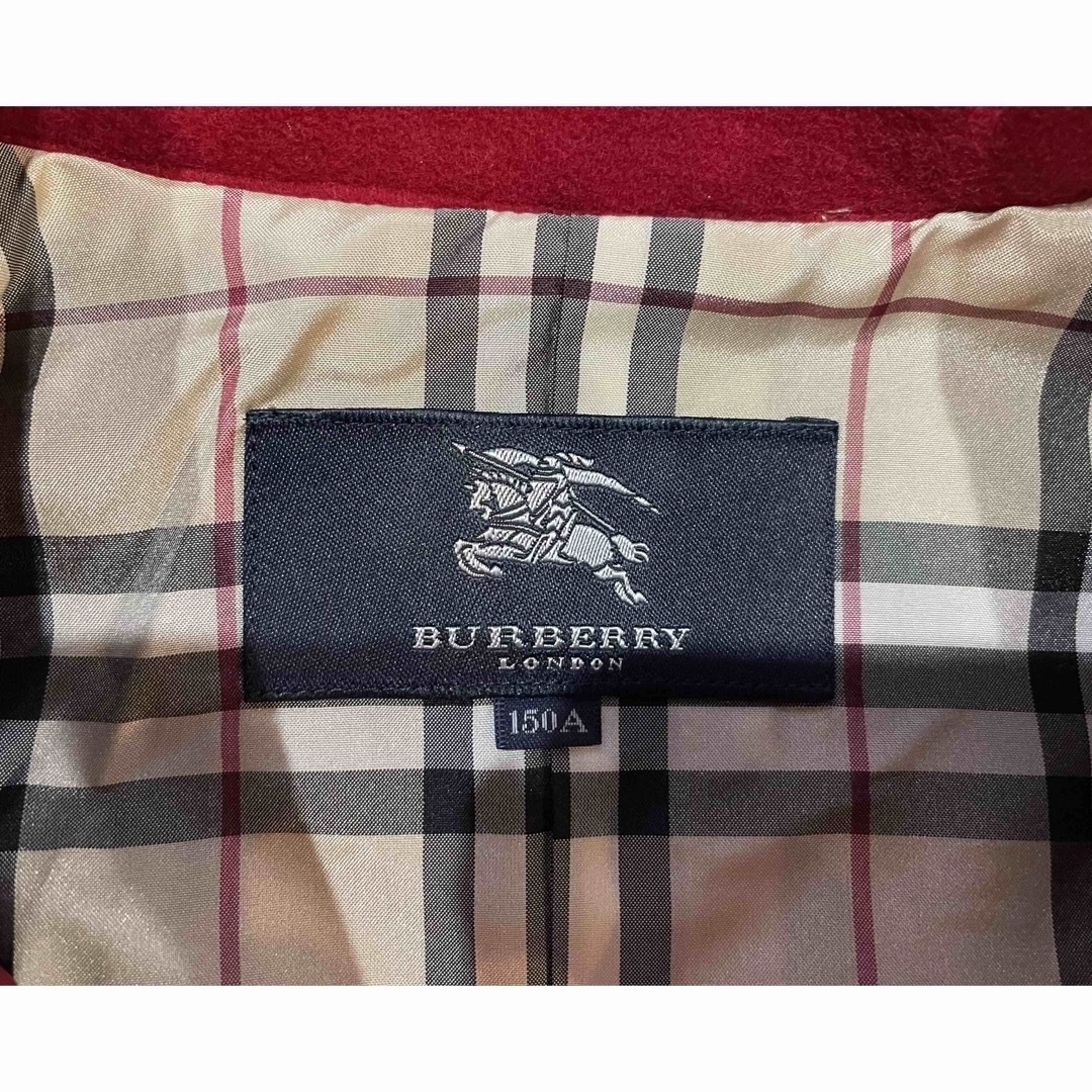 BURBERRY(バーバリー)の■最終値下げ■新品 バーバリーロンドン Ｐコート 150A■ キッズ/ベビー/マタニティのキッズ服女の子用(90cm~)(コート)の商品写真