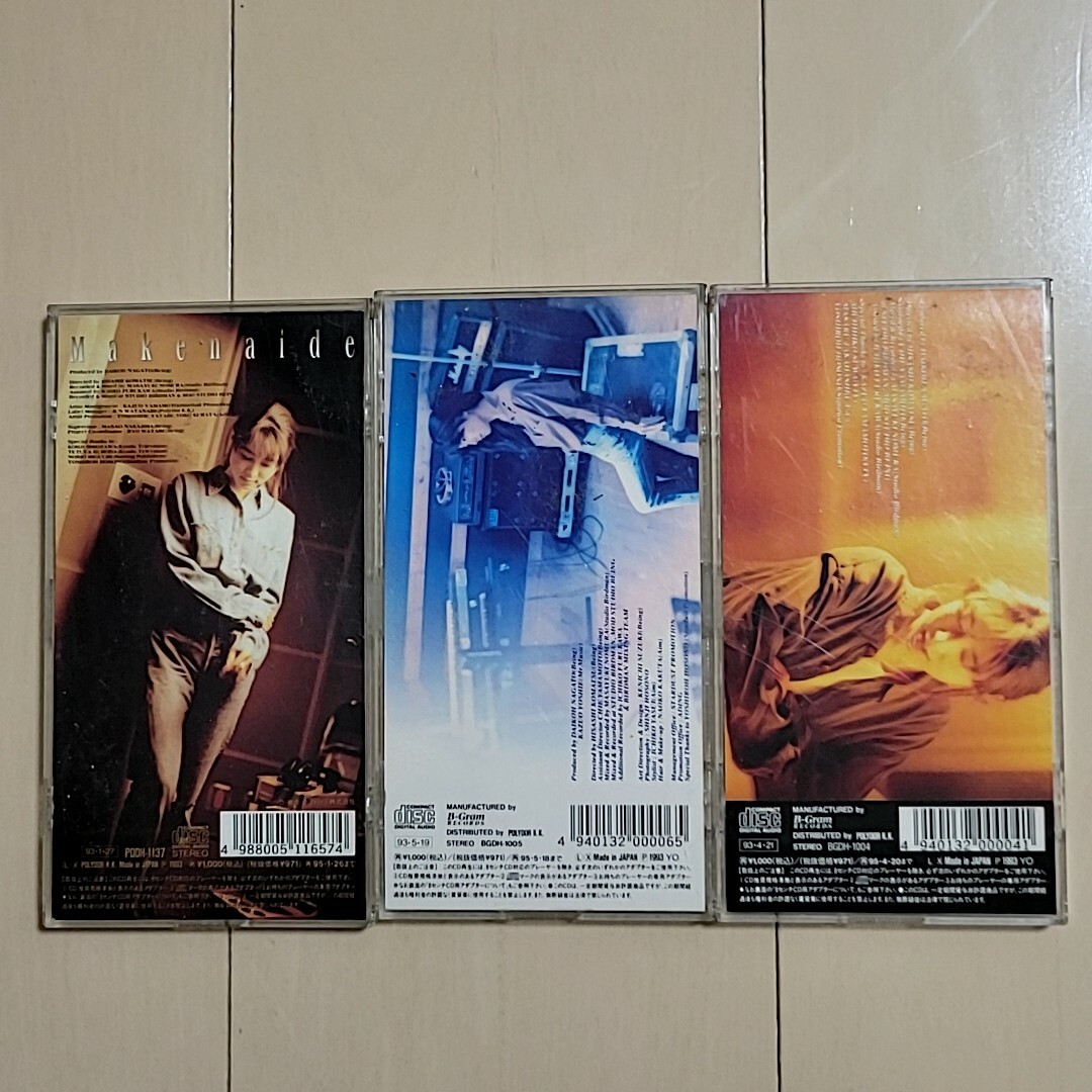 ZARD シングル CD 8cm 3枚 セット 90年代 昔 8センチ 坂井泉水 エンタメ/ホビーのCD(ポップス/ロック(邦楽))の商品写真