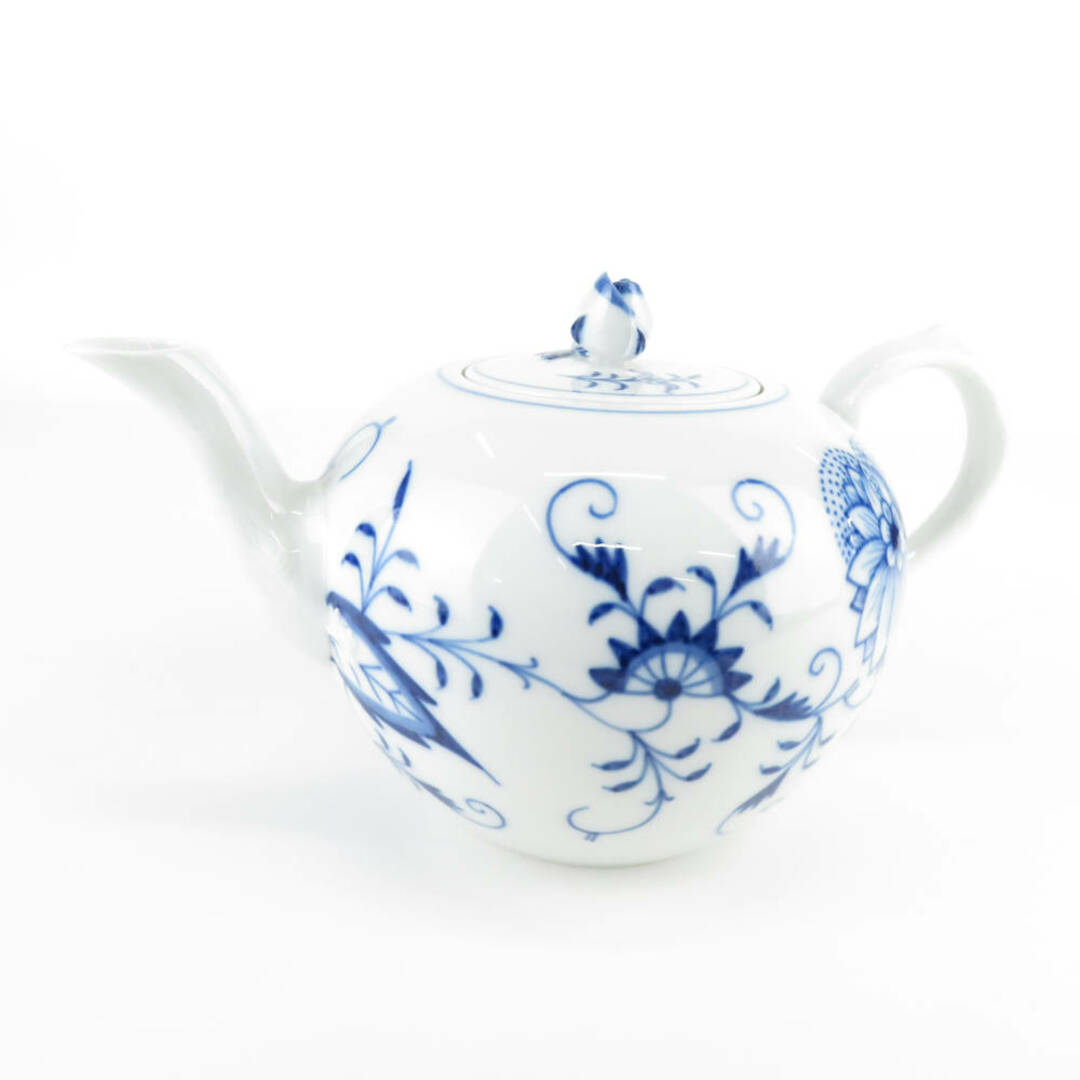 MEISSEN(マイセン)の美品 MEISSEN マイセン ブルーオニオン ティーポット 1点 750ml 茶器 SU4377D  インテリア/住まい/日用品のキッチン/食器(その他)の商品写真