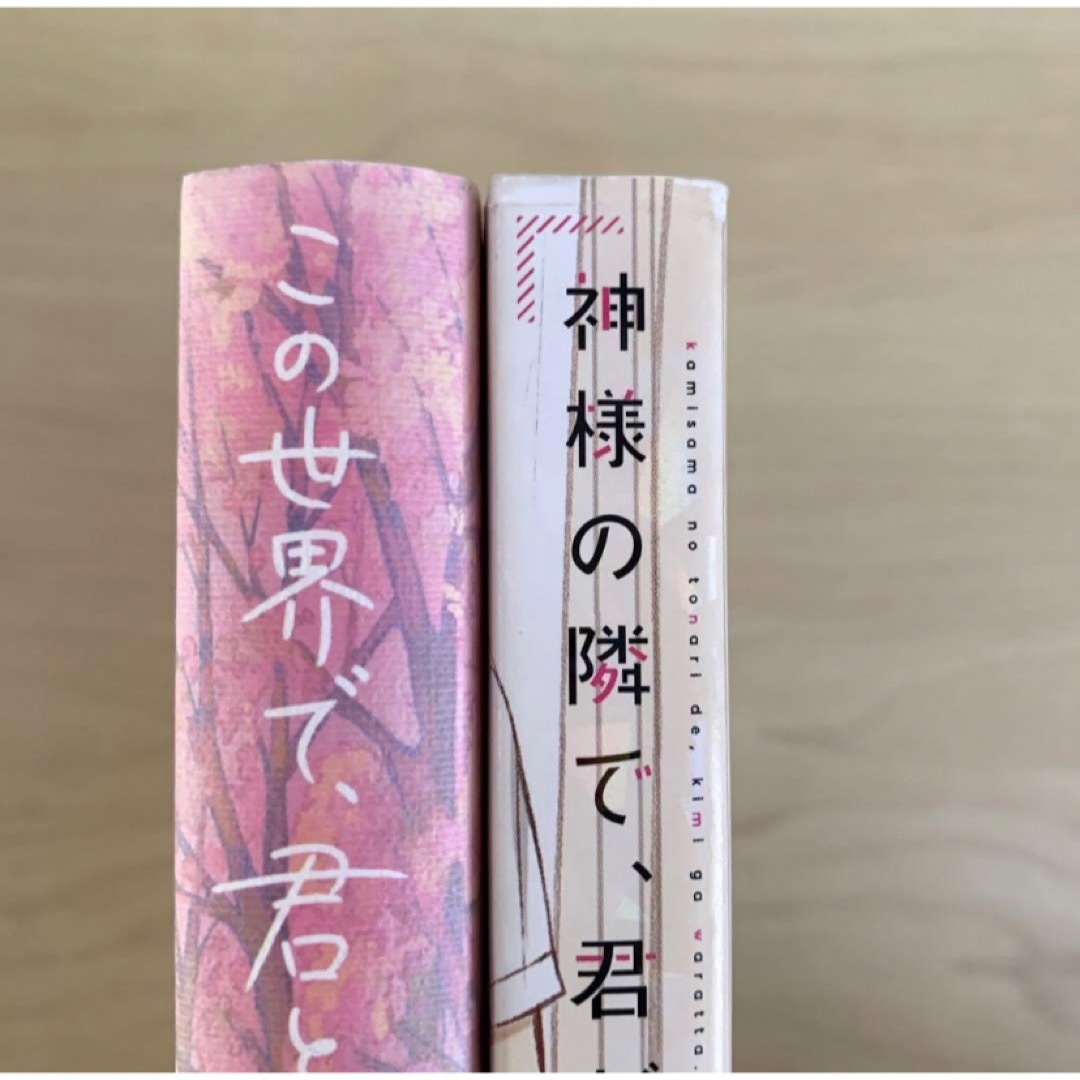 神様の隣で、君が笑った。この世界で、君と二度目の恋をする セット まとめ売り エンタメ/ホビーの本(文学/小説)の商品写真