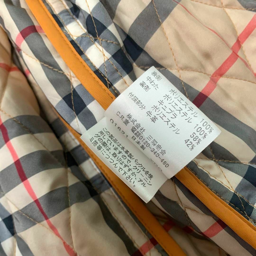 BURBERRY - 626.バーバリーロンドン:M キルティングジャケット ノバ