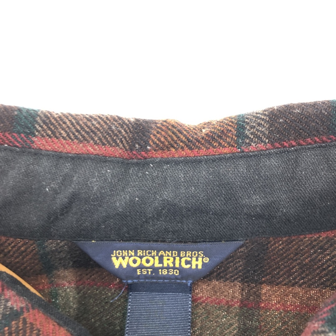 WOOLRICH(ウールリッチ)の古着 ウールリッチ WOOLRICH チェック柄 ウールシャツ メンズXXL /eaa393800 メンズのトップス(シャツ)の商品写真