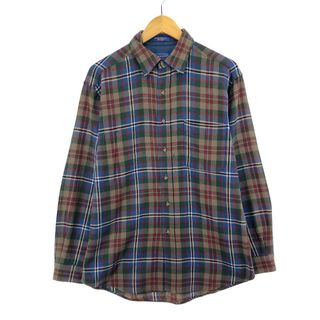 ペンドルトン(PENDLETON)の古着 ペンドルトン PENDLETON チェック柄 ウールシャツ USA製 メンズM /eaa393801(シャツ)