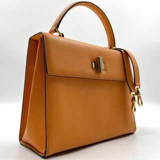 セリーヌ(celine)の美品✨セリーヌ 2way ハンドバッグ ショルダーバッグ ターンロック レザー(ショルダーバッグ)