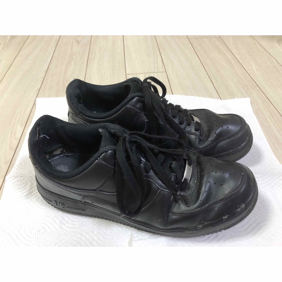 NIKE(ナイキ)のNIKE Air Force One BLACK メンズの靴/シューズ(スニーカー)の商品写真
