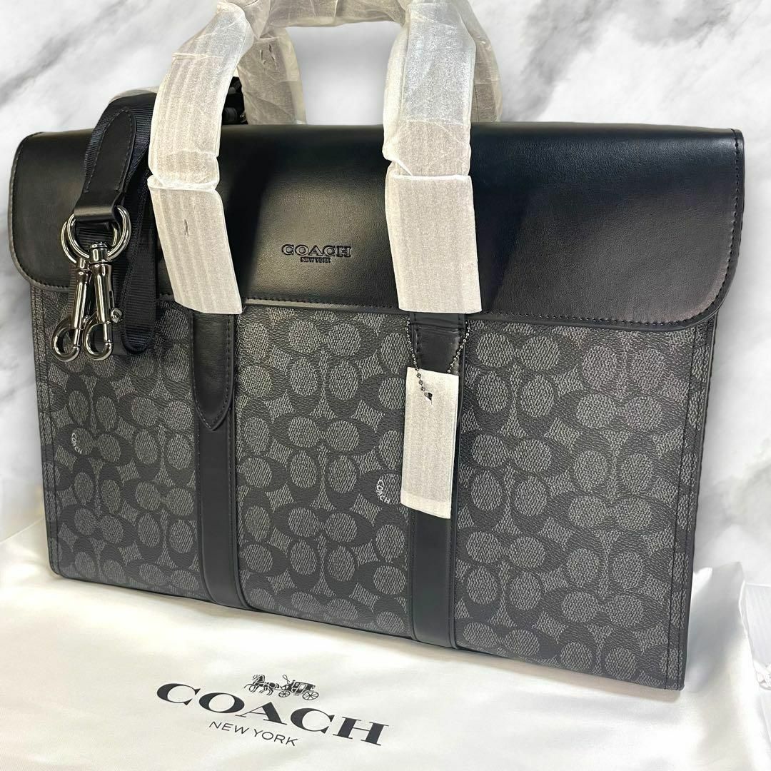 COACH - 【新品未使用】コーチ メトロポリタン ビジネスバッグ 斜め ...