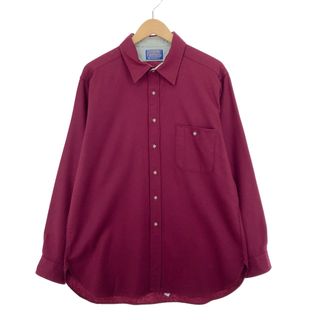 ペンドルトン(PENDLETON)の古着 70年代 ペンドルトン PENDLETON ウールシャツ USA製 メンズXL ヴィンテージ /eaa393881(シャツ)