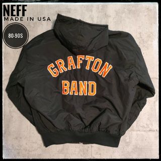 ネフ(Neff)の【A34】NEFF USA製 80s 刺繍 中綿ブルゾン 古着 ビンテージ レア(ブルゾン)