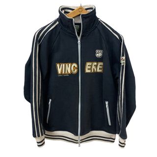 希少　VINCERE バックプリント ワッペン トラックジャケット スウェット(スウェット)