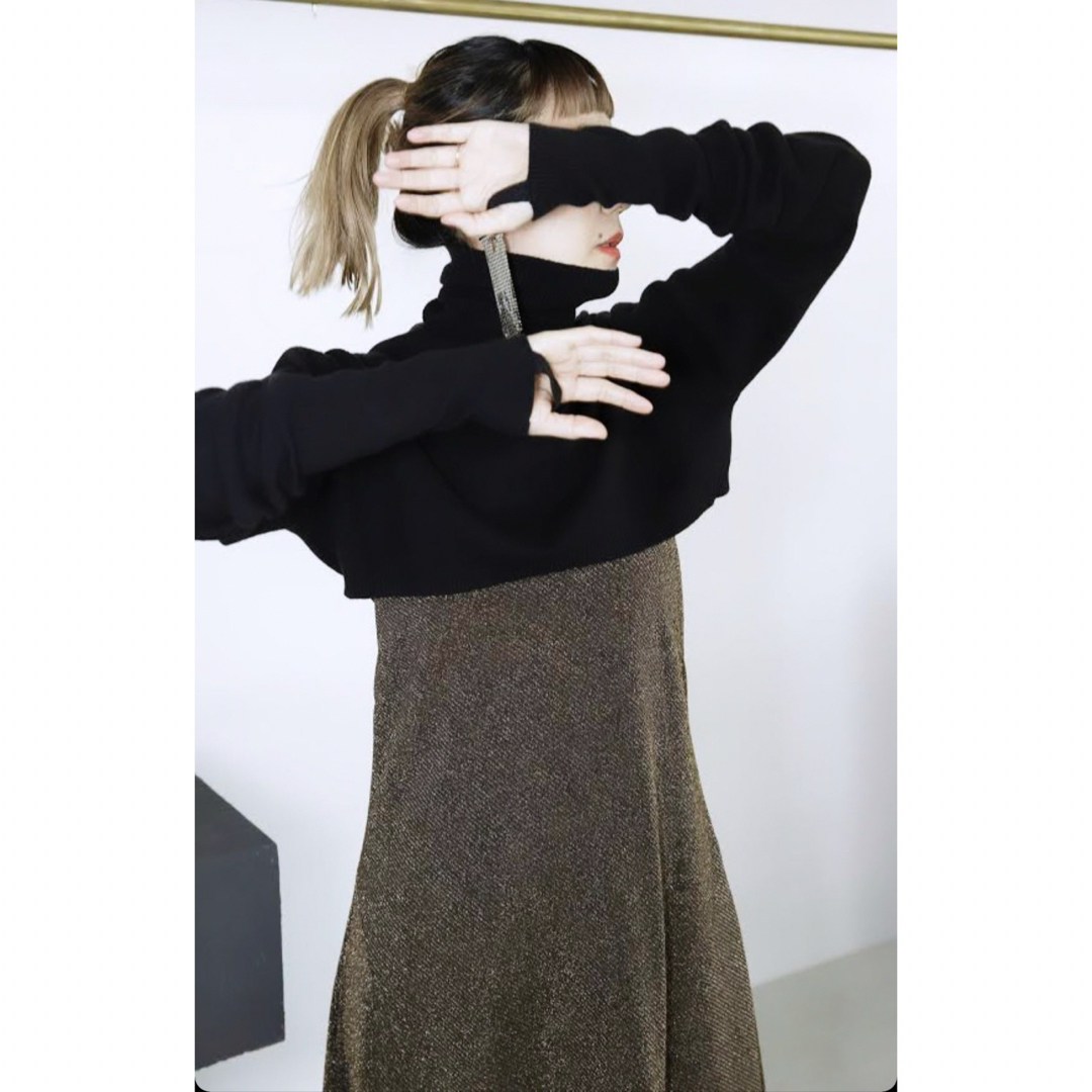 新品 rena semba TURTLE NECK PULL ブラック | フリマアプリ ラクマ