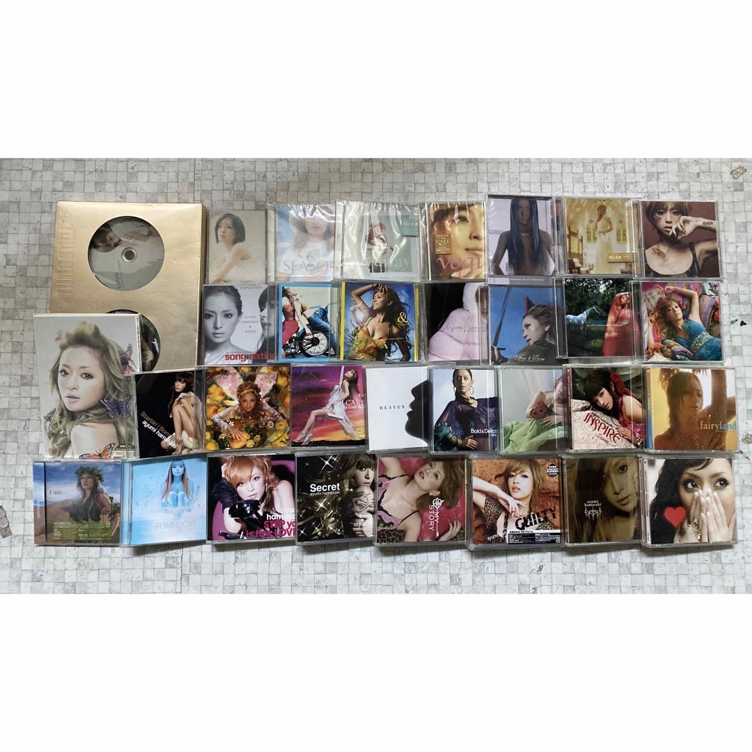 浜崎あゆみ アルバム CD DVD シングル 豪華初回盤32枚セット まとめ売り | フリマアプリ ラクマ