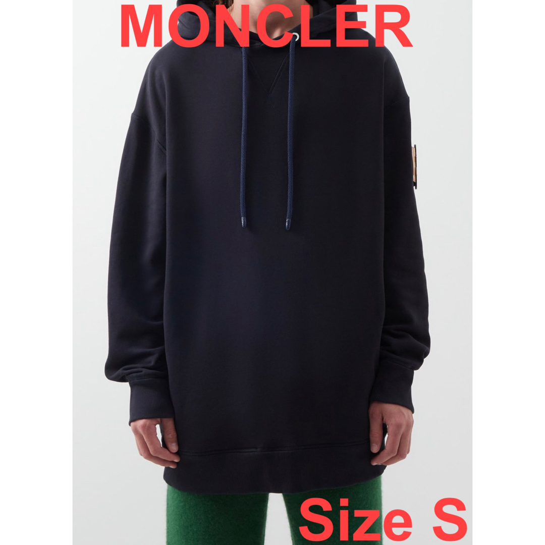 MONCLER - MONCLER JWANDERSON ロゴパッチ コットンスウェットパーカー ...